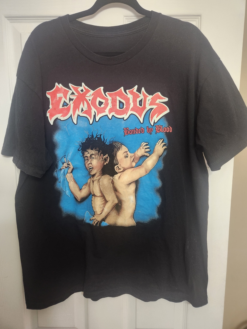Exodus Kids' 'Bonded by Blood' Black Graphic Tee